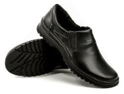 Wawel Rossi K869F černé pánské zimní polobotky