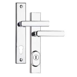 Rostex Kování bezp. R4/90mm bez vložky Cr-nerez Rostex Kování bezp. R4/90mm bez vložky Cr-nerez