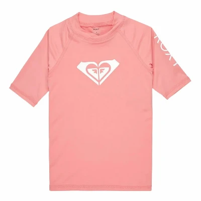 ROXY WHOLE HEARTED dívčí lycrové tričko s krátkým rukávem