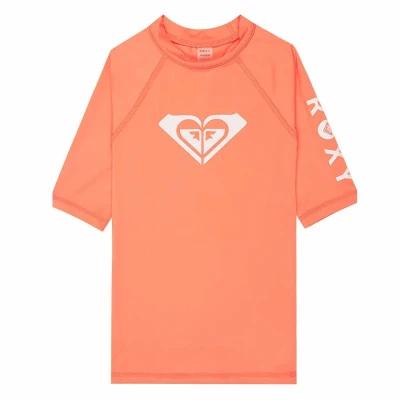 ROXY WHOLE HEARTED dívčí lycrové tričko s krátkým rukávem