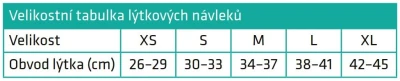 Royal Bay Motion - Kompresní lýtkové návleky POUZE Černá XL (VÝPRODEJ)