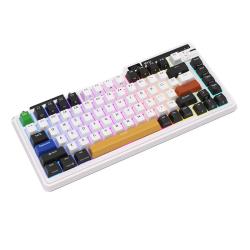 Royal Kludge Bezdrátová mechanická klávesnice KZZI K75 pro RGB, Eternity Switch (černá a bílá)