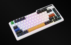 Royal Kludge Bezdrátová mechanická klávesnice KZZI K75 pro RGB, Moment Switch (černá a bílá)