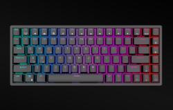 Royal Kludge Bezdrátová mechanická klávesnice RK84 RGB, červené spínače (černá)