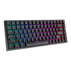 Royal Kludge Bezdrátová mechanická klávesnice RK84 RGB, červené spínače (černá)