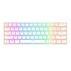 Royal Kludge Mechanická klávesnice RK61 RGB, červené spínače (bílé) Royal Kludge Mechanická klávesnice RK61 RGB, červené spínače (bílé)