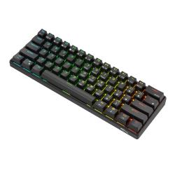 Royal Kludge Mechanická klávesnice RK61 RGB, hnědé spínače (černá)
