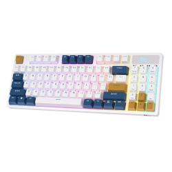 Royal Kludge Mechanická klávesnice RK89 RGB (bílá).