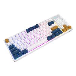 Royal Kludge Mechanická klávesnice RK89 RGB (bílá).