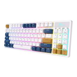 Royal Kludge Mechanická klávesnice RK89 RGB (bílá).
