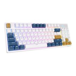 Royal Kludge Mechanická klávesnice RK89 RGB (bílá).