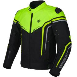RSA Bunda na motorku Compact 2 EVO čierno-sedo-fluo žltá + zľava 12 € na príslušenstvo