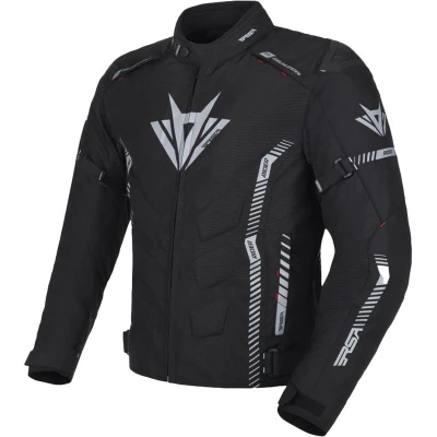 RSA Rider černo-šedo-červená bunda na motorku