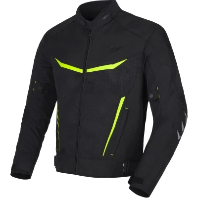 RSA Bunda na motorku Runway černo-fluo žlutá RSA Bunda na motorku Runway černo-fluo žlutá