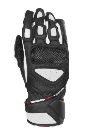 RSA RX2 černo-bílé dámské rukavice na motorku