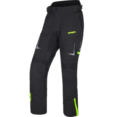 RSA EXO 2 černo-fluo žluté pánské kalhoty na motorku