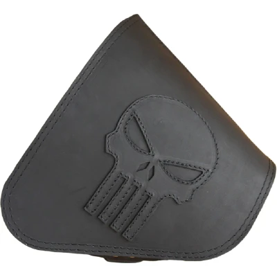RSA S63 Punisher černá kožená brašna na motorku