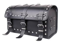 RSA Kožený moto kufr na Chopper RSA-3B RSA Kožený moto kufr na Chopper RSA-3B