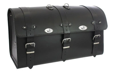 RSA Kožený moto kufr na motorku Chopper RSA-8A - 2 zámky RSA Kožený moto kufr na motorku Chopper RSA-8A - 2 zámky