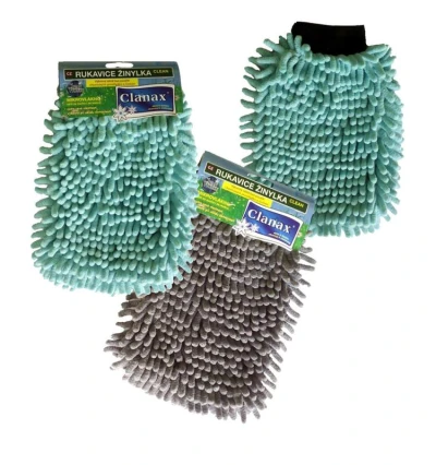 Rukavice čisticí žinylka CLEAN mix barev Rukavice čisticí žinylka CLEAN mix barev