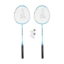 RULYT Badmintonový set Sulov 2x raketa 2x míček vak - světle modrý RULYT Badmintonový set Sulov 2x raketa 2x míček vak - světle modrý