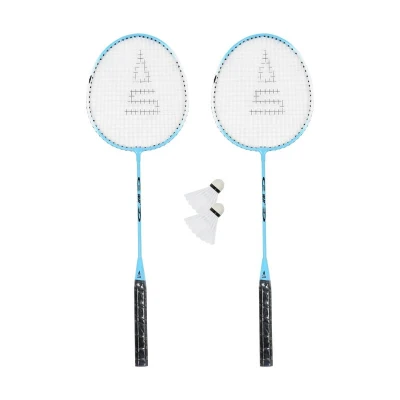 RULYT Badmintonový set Sulov 2x raketa 2x míček vak - světle modrý RULYT Badmintonový set Sulov 2x raketa 2x míček vak - světle modrý