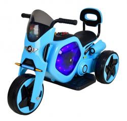 RACCEWAY Elektrická dětská trojkolka Racceway modrá