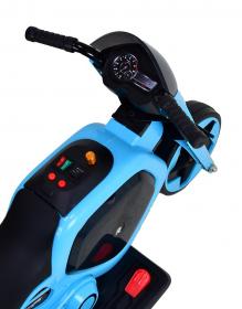 RACCEWAY Elektrická dětská trojkolka Racceway modrá