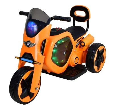 Elektrická dětská trojkolka Racceway oranžová Elektrická dětská trojkolka Racceway oranžová
