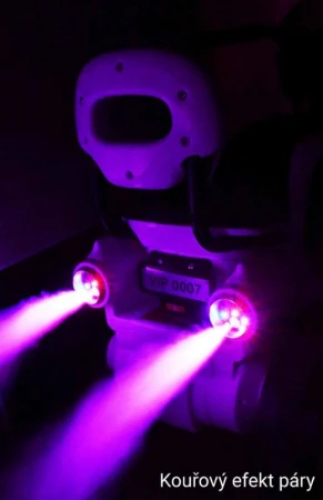 Elektrická dětská trojkolka Racceway oranžová