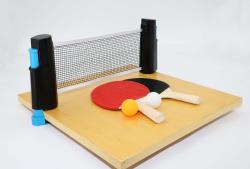 RULYT Set na pingpong 2 x raketa 3 x míč síťka RULYT Set na pingpong 2 x raketa 3 x míč síťka