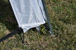 Rulyt zastřešení bazénu do průměru 3.66 m, modro-bílé (VÝPRODEJ)