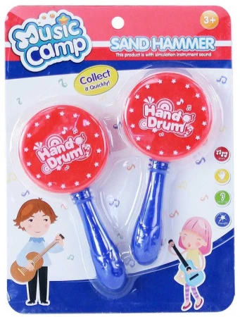 Rumba koule soft plastové set 2ks na kartě (hudební nástroje)