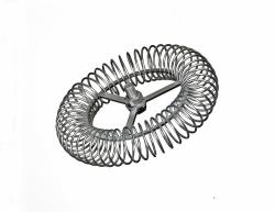 Růžice komínová kruhová 180mm/M12, ocel Růžice komínová kruhová 180mm/M12, ocel