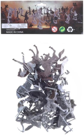 Rytíři akční figurky 6cm s koňmi herní set v sáčku Rytíři akční figurky 6cm s koňmi herní set v sáčku