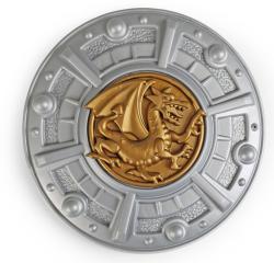 Rytířská sada velká dětská meč se štítem helmou a brněním plast