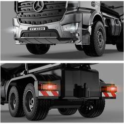 S-idee Mercedes-Benz Arocs RC kovový sklápěč, 1:20, 4WD, šedý + sleva 600,- na příslušenství