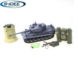 s-Idee RC bojový tank German Tiger s interaktívnou vežou 1:28