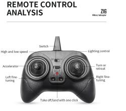 S-Idee RC bojový vrtulník Z16