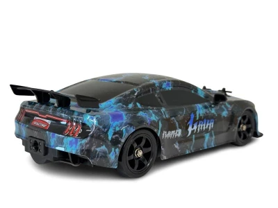 RC driftovací auto Ford Mustang světla, pára, baterie, 1:16 4WD