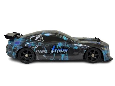 RC driftovací auto Ford Mustang světla, pára, baterie, 1:16 4WD