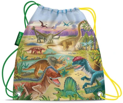 Argus Sáček školní na přezůvky Jurassic Adventure stahovací pytel na záda