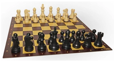 Šachy.biz skládací šachová souprava s figurami Staunton č. 6