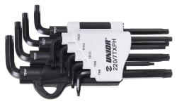 UNIOR Sada 8 kľúčov torx v puzdre 9 - 40 UNIOR Sada 8 kľúčov torx v puzdre 9 - 40