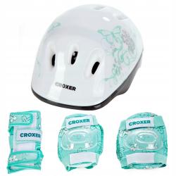 Croxer Silky Fibre MINT sada chráničů a přilby