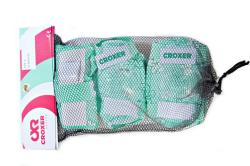 Croxer Silky Fibre MINT sada chráničů a přilby