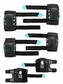 Raven Dexard black/mint sada chráničů