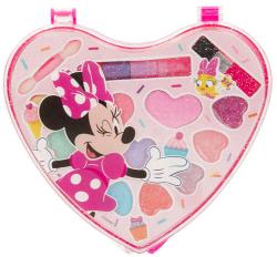 Sada krásy Disney Minnie Mouse srdce dětské šminky oční stíny + lesky na rty