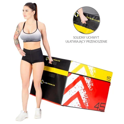 HMS Premium PYBS01 Sada Plyo boxov