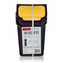 Sada VETRO-PLUS odpadkových košů na tříděný odpad BINI 25 l, 3 ks